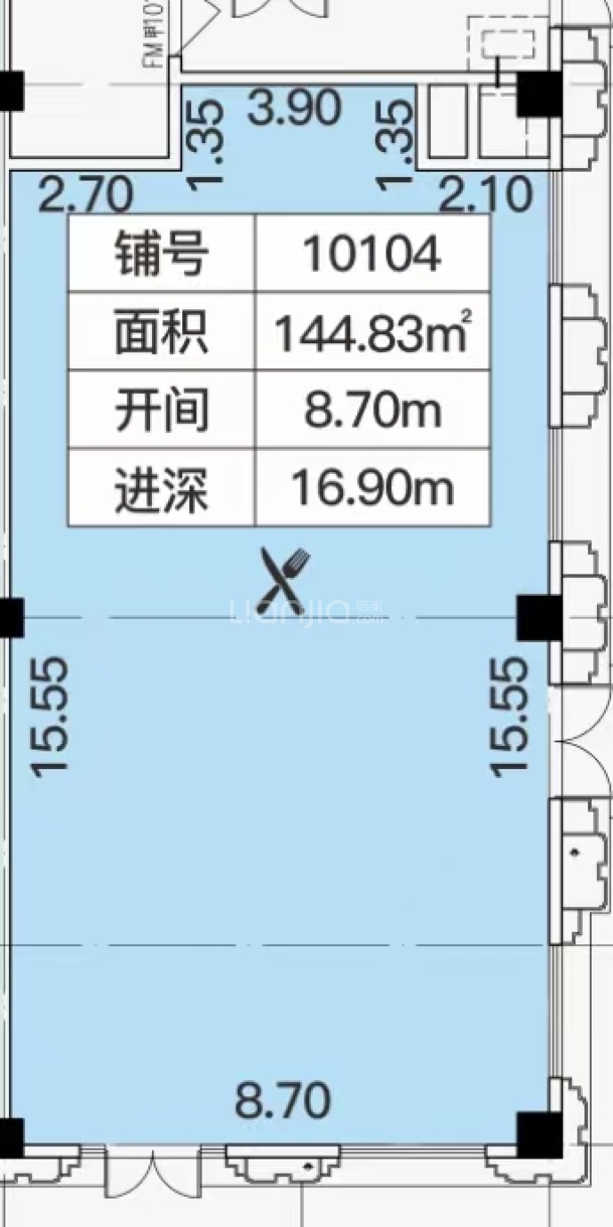 中铁琉森水岸--建面 144.83m²