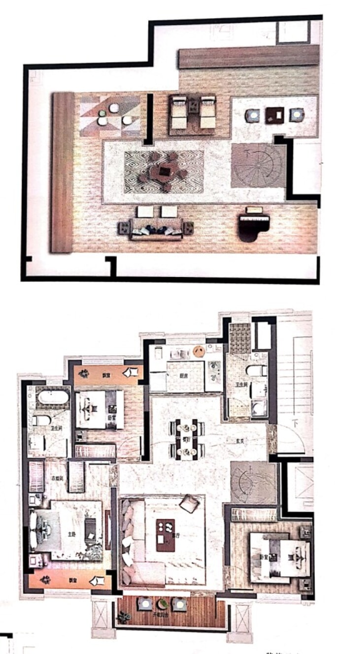 新希望锦麟玖玺--建面 105m²