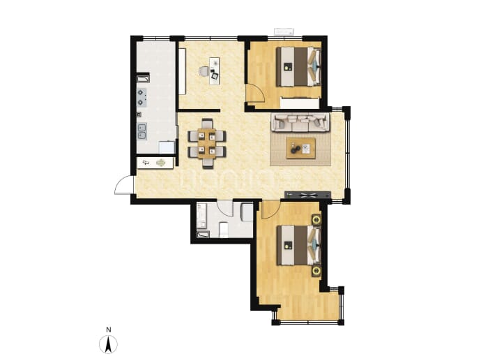 石门雅居--建面 95.1m²