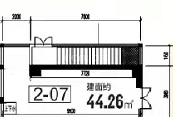 东长安国际--建面 44.26m²