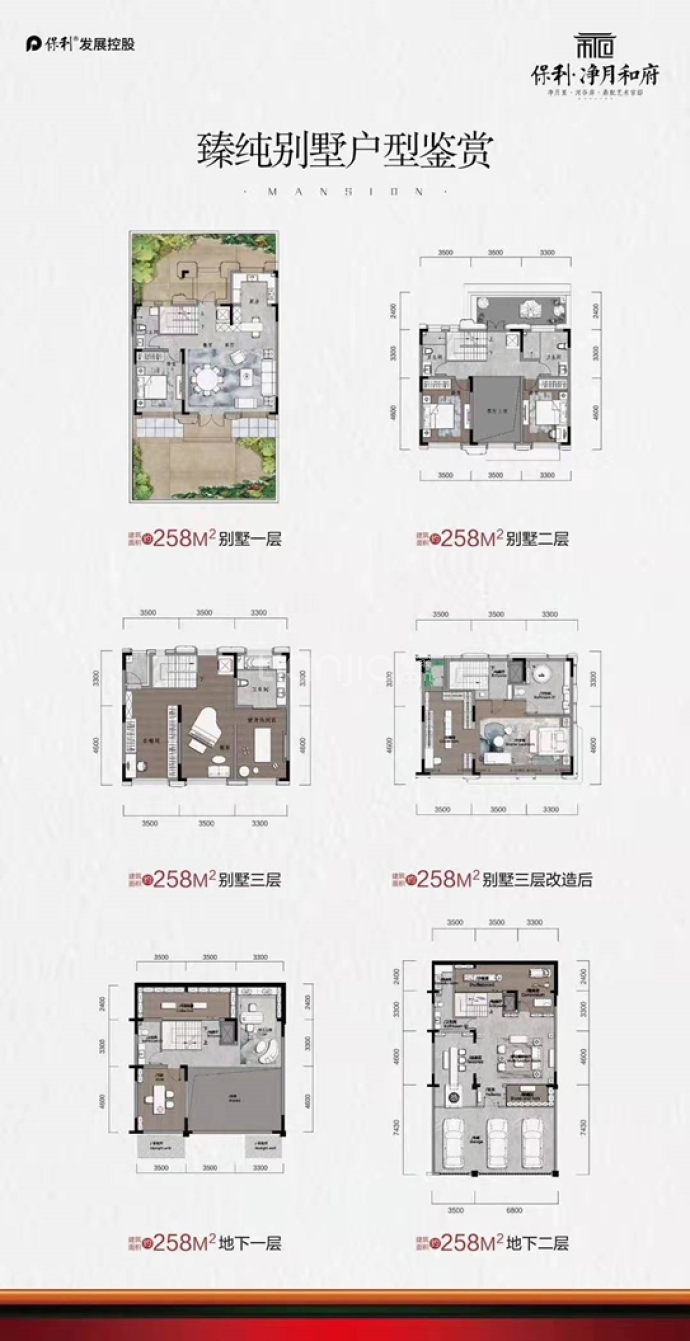 保利净月和府--建面 258m²