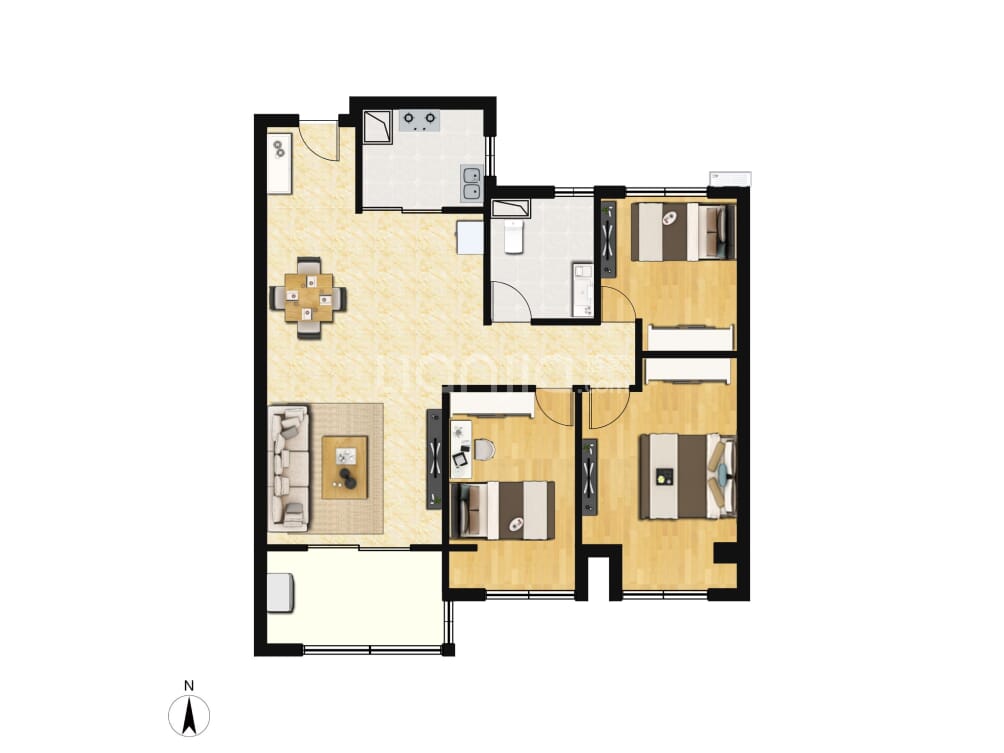 万科·星图户型图(链家网)