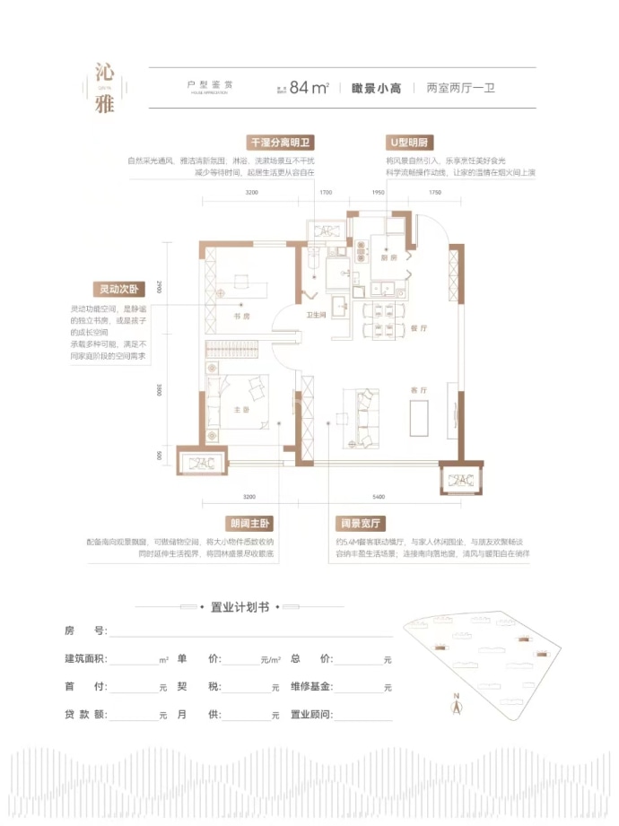 城投时代之城--建面 84m²