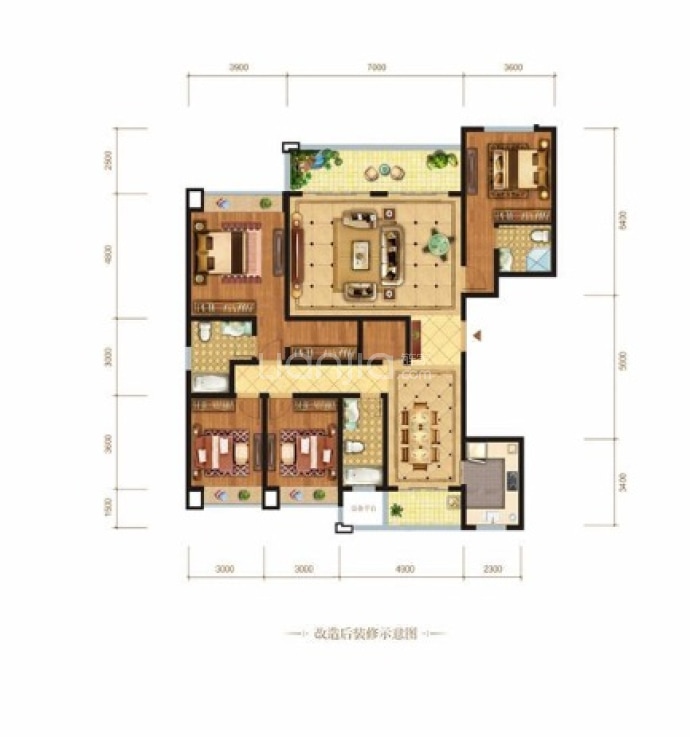 建工梧桐屿--建面 188m²