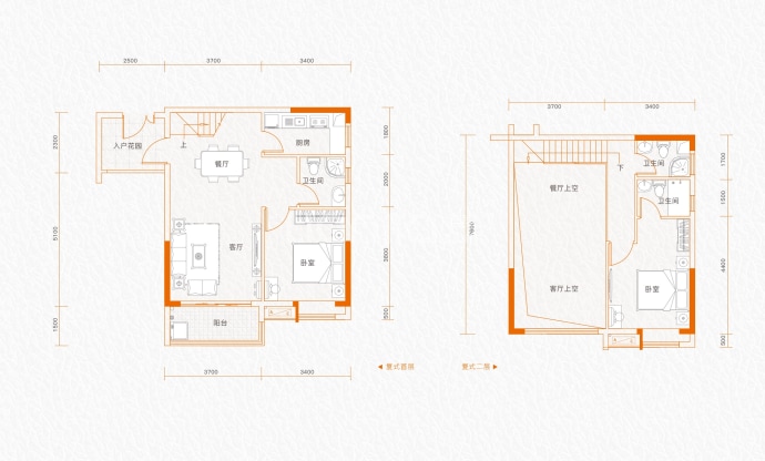东方名都--建面 108m²