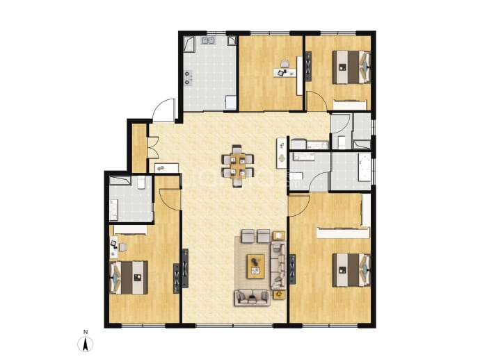 中海丰和叁號院--建面 185m²