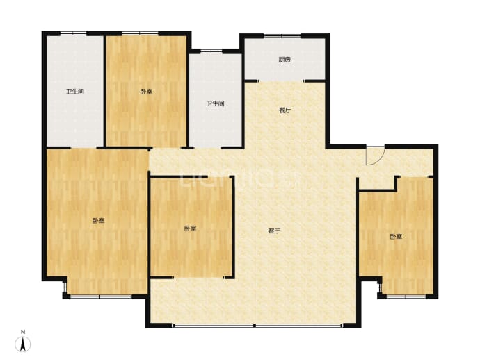 万科都荟沐语--建面 140m²