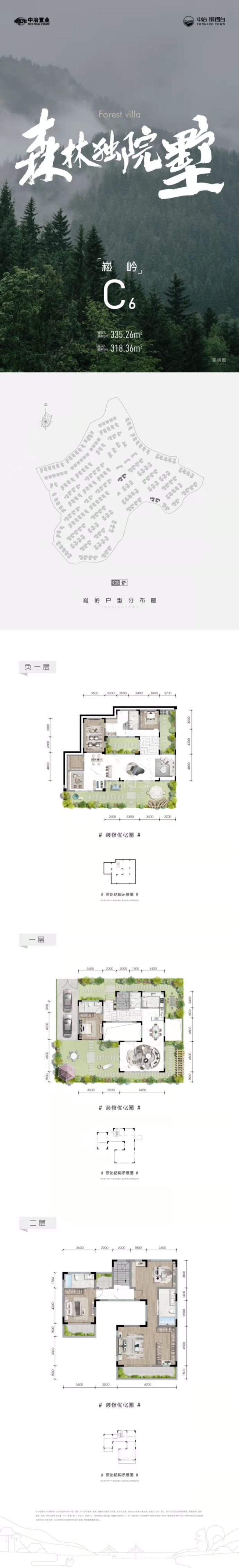 中冶铜锣台--建面 335.26m²