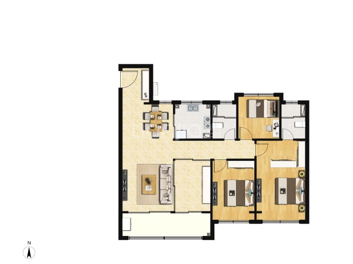 中海观文澜--建面 130m²