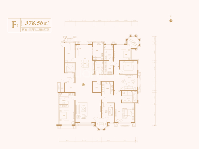 观山悦--建面 378.56m²