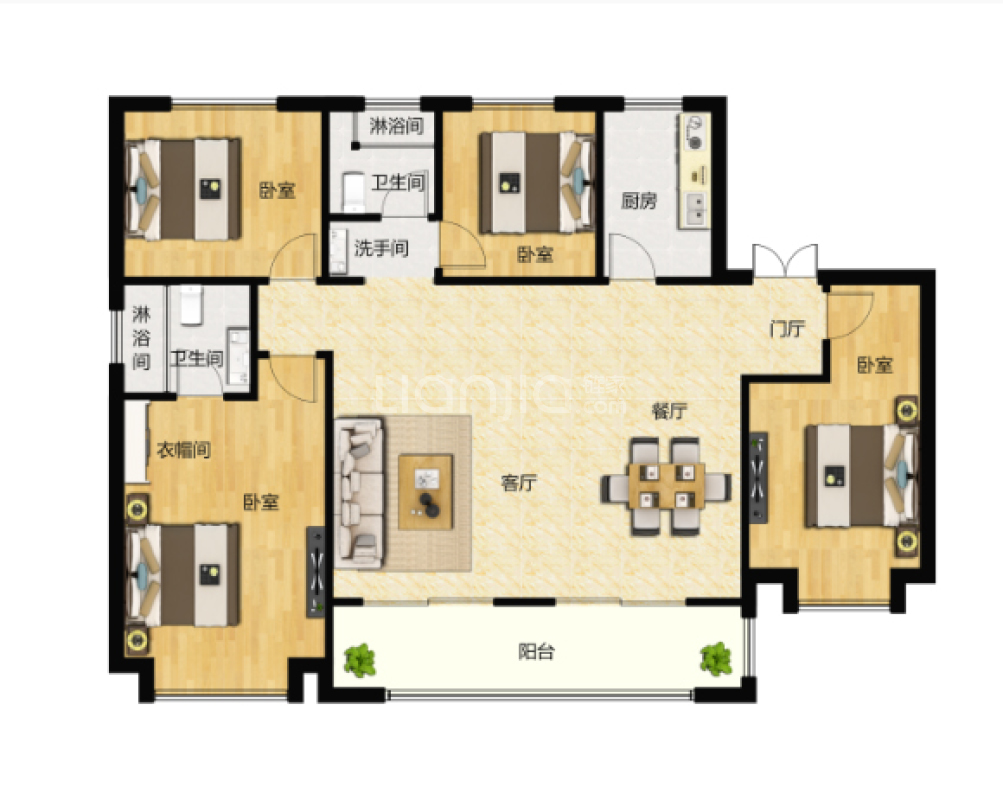 璟园璟悦府户型图(链家网)