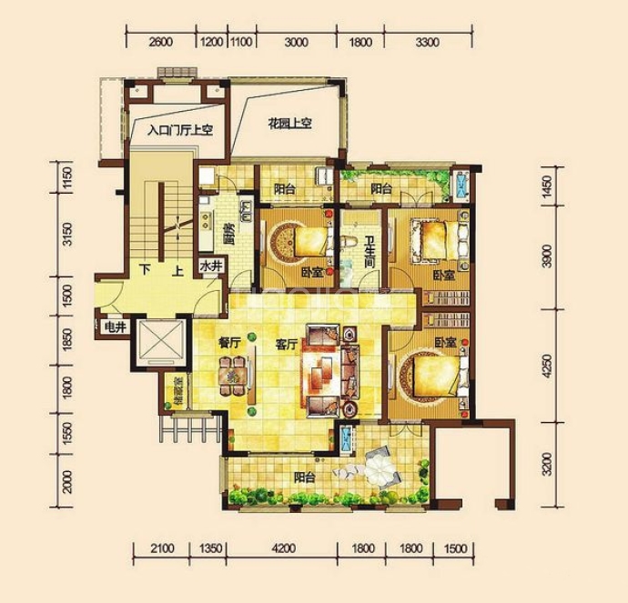 慧远美林谷--建面 116m²