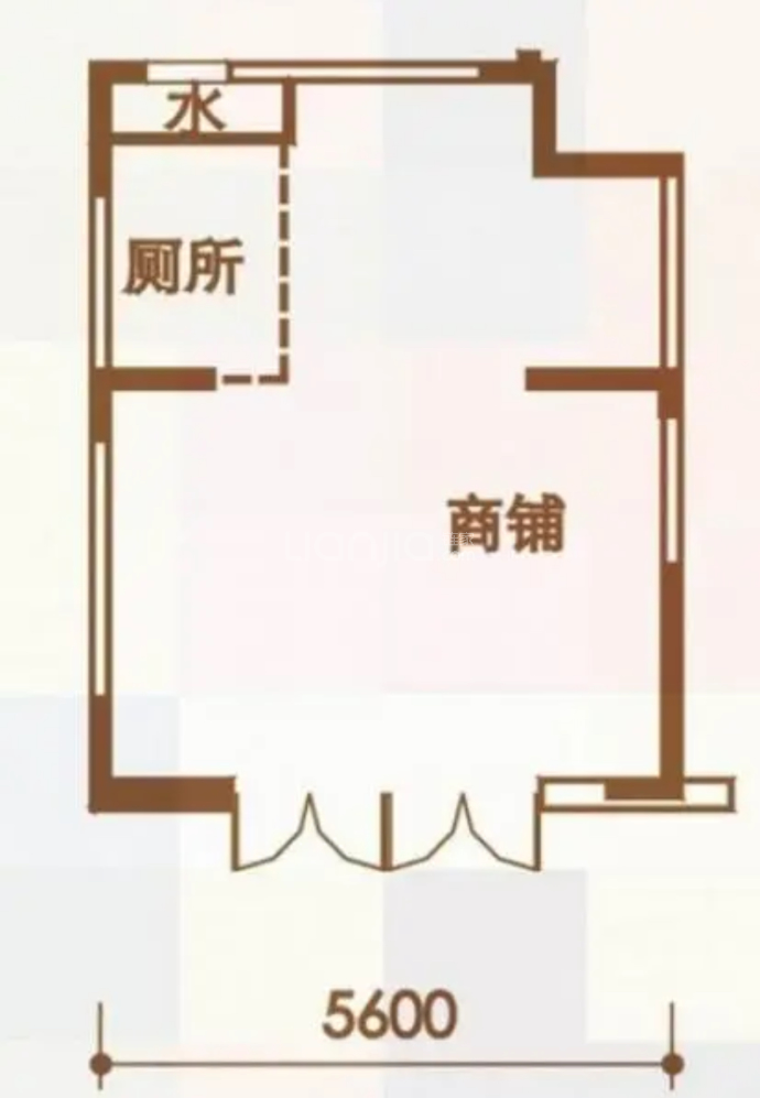 保利达江湾南岸--建面 56.2m²