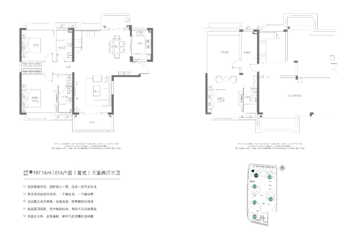 中核·锦城--建面 197.16m²