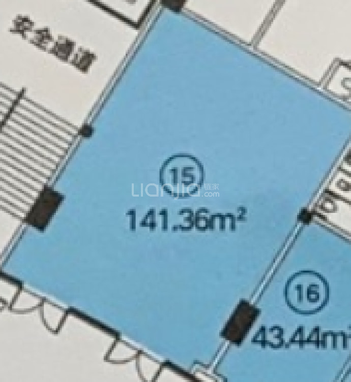 融创智汇大厦--建面 141.36m²