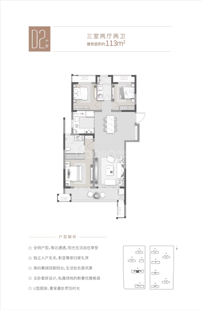 滨河春晓--建面 113m²