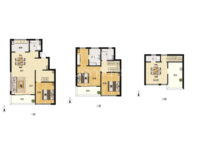 信达之江壹品--建面 188m²