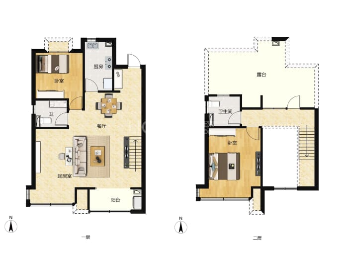 万科未来城--建面 120m²