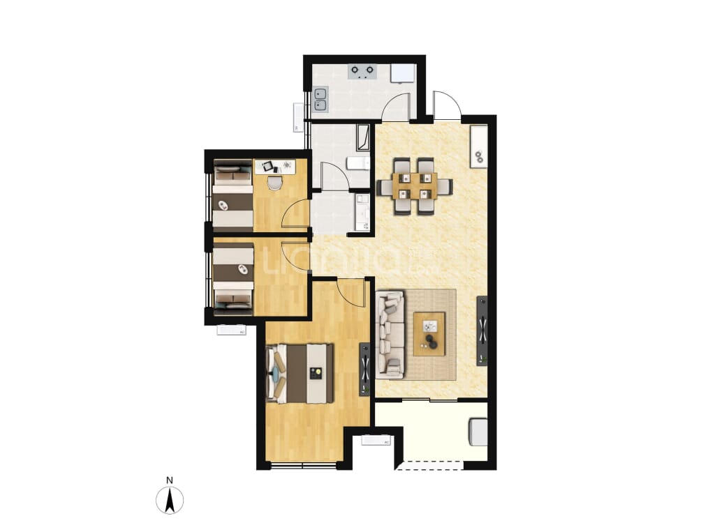 万科·星图户型图(链家网)