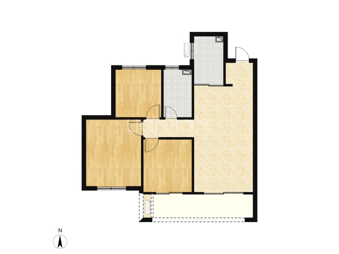 德商悦湖天骄--建面 89m²