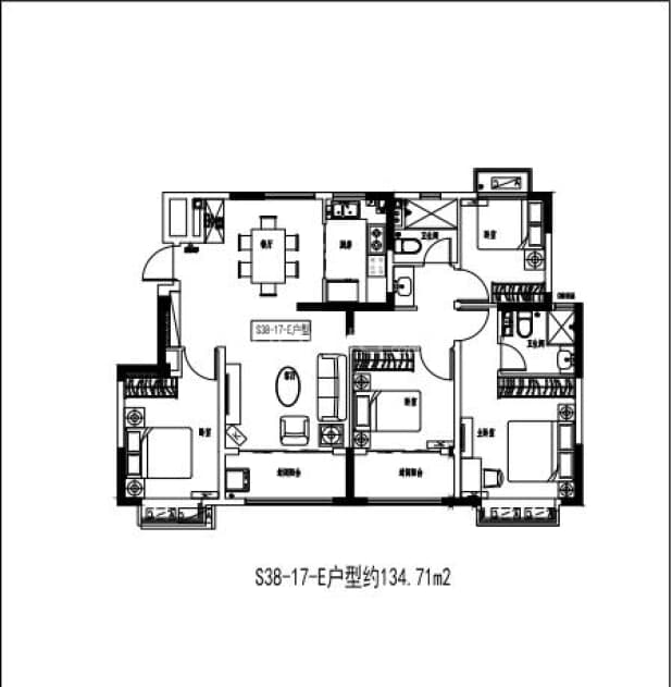 恒大林溪郡户型图