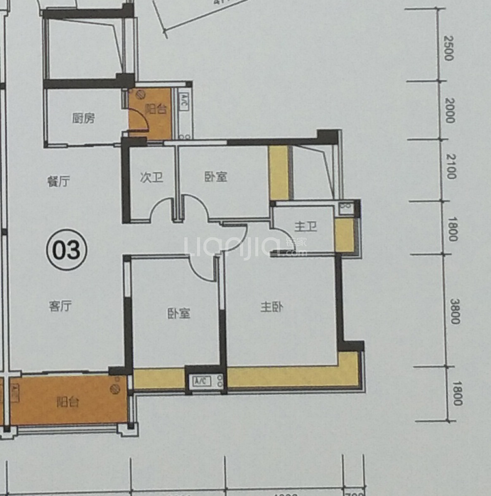 半岛逸景公租房户型图图片