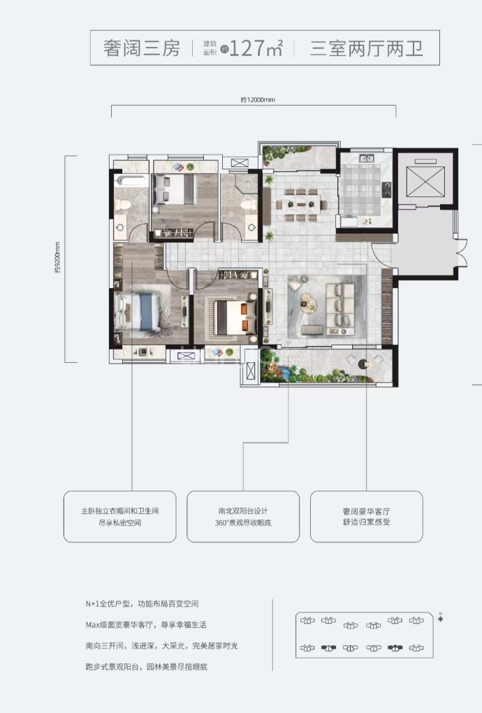 中建长投双创谷--建面 127m²