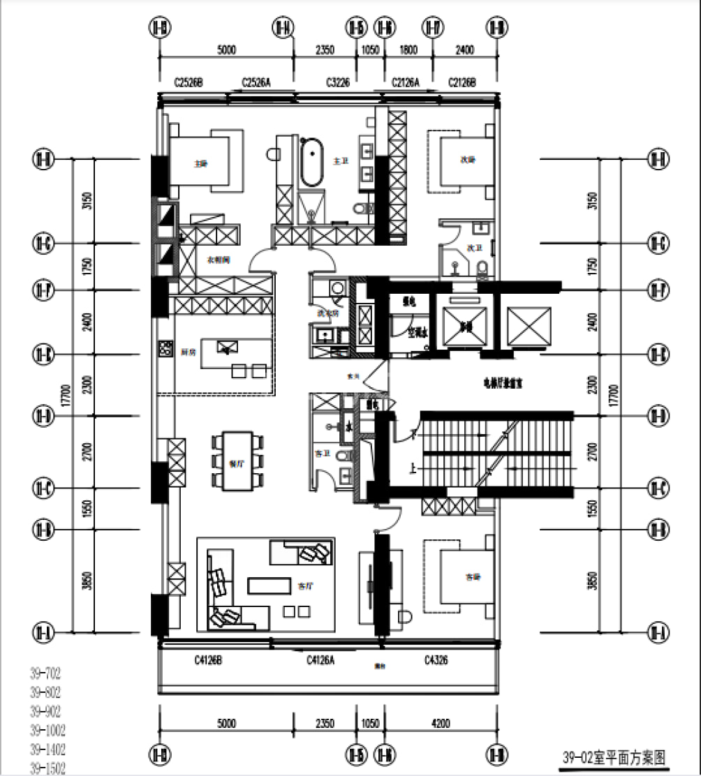 中鹰黑森林户型图(链家网)