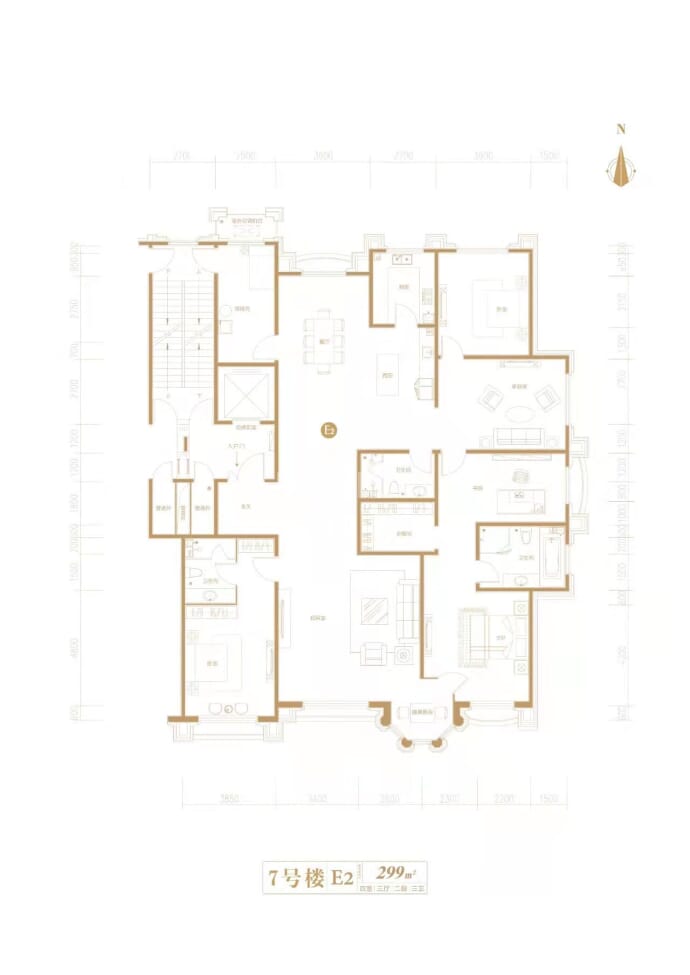 观山悦--建面 299m²