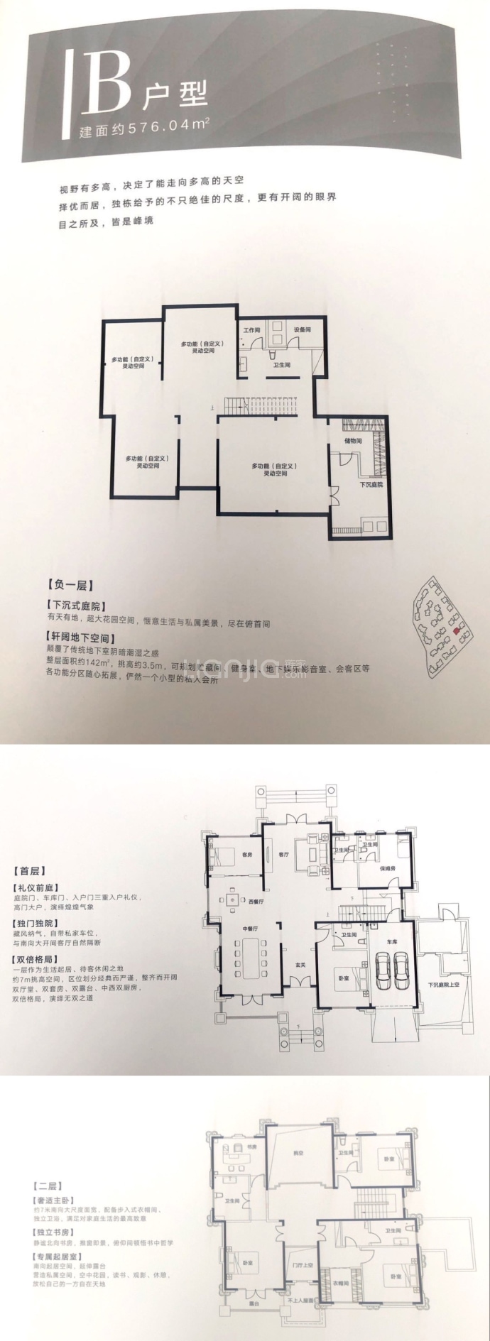 高德庄园--建面 576.04m²
