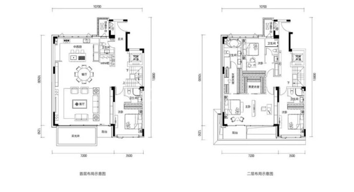 武汉城建·明镜台--建面 255m²