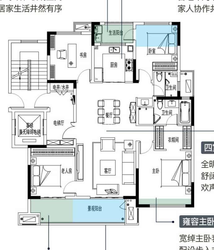 臻华府--建面 142m²