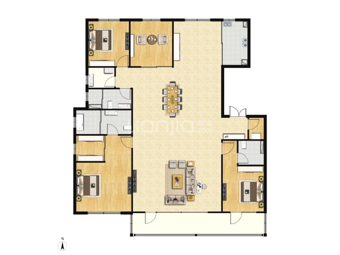 中海丰和叁號院--建面 249m²
