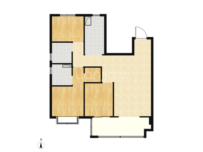大华公园天下--建面 119.22m²