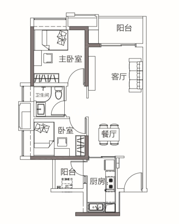 凯德山海连城户型图图片