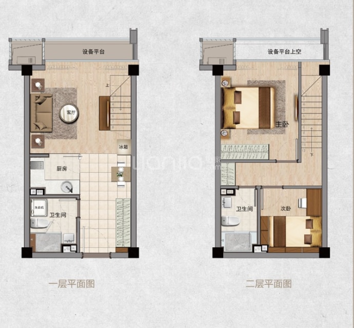 景顺铂悦城--建面 45.26m²