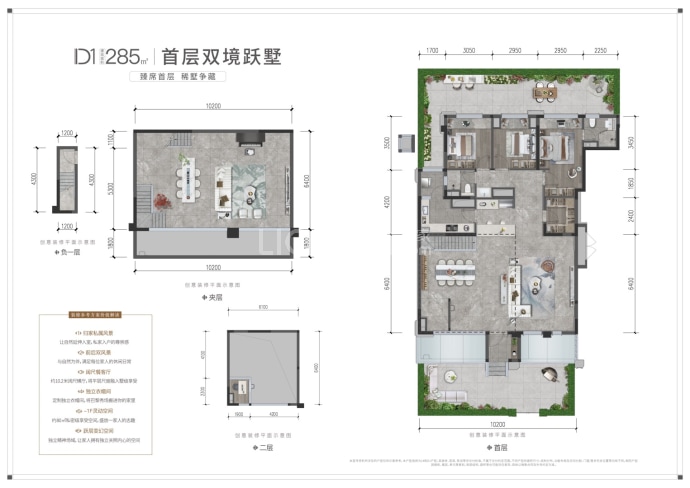 金茂府--建面 285m²