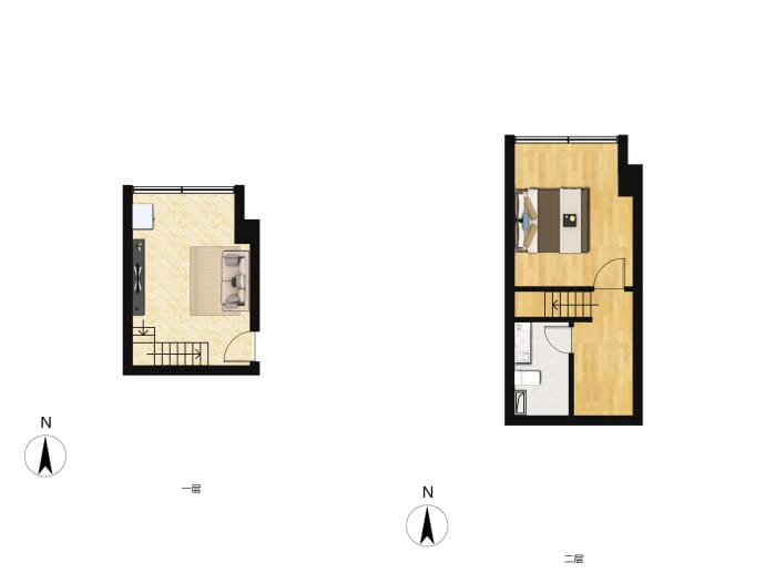 申花印月--建面 22m²