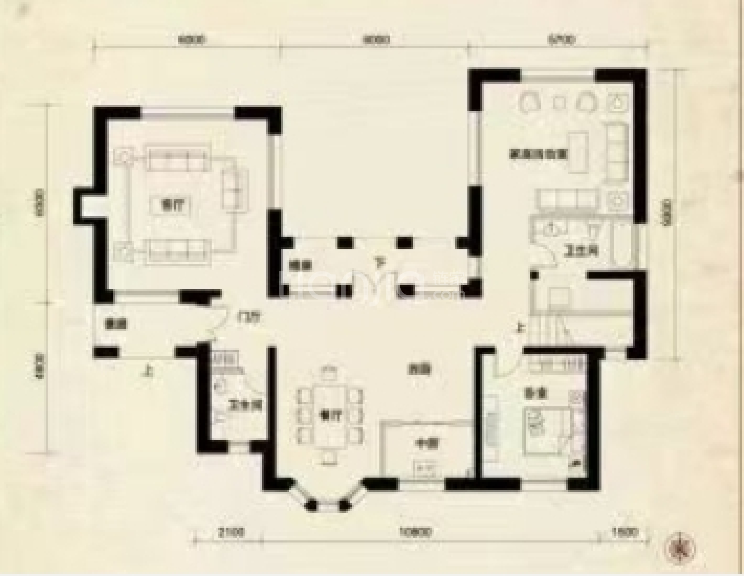 东京都高尔夫俱乐部  306平米独栋别墅 满五唯一急售-户型图