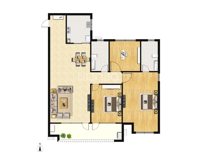 绿地·国科健康科技小镇--建面 108m²