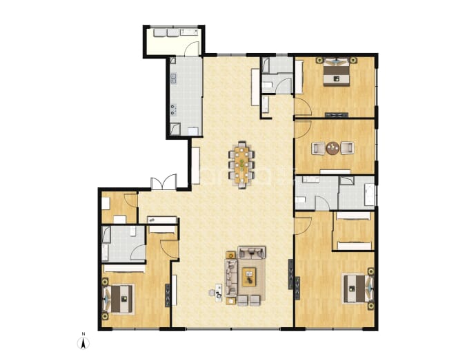 中海丰和叁號院--建面 240m²