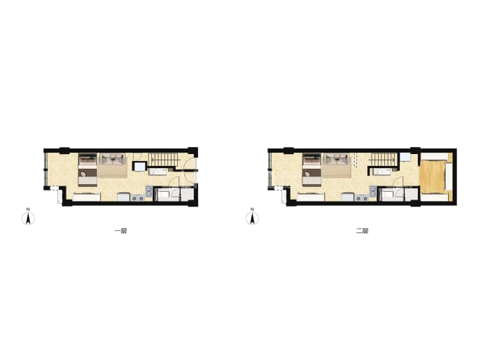 祥生中心--建面 45m²