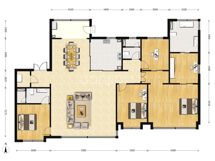 龙湖天曜--建面 230m05