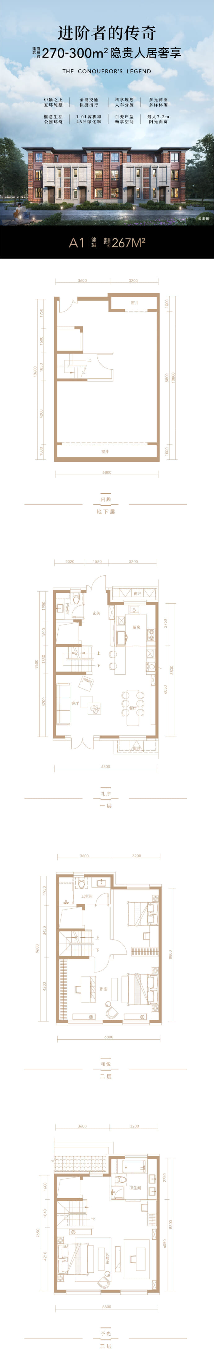 温哥华森林--建面 267m²