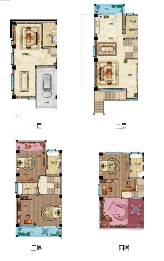 白鹿湾--建面 322m²