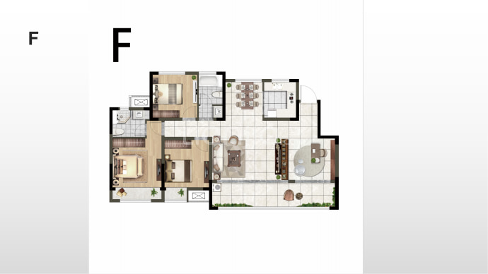 新舟逸园--建面 128m²