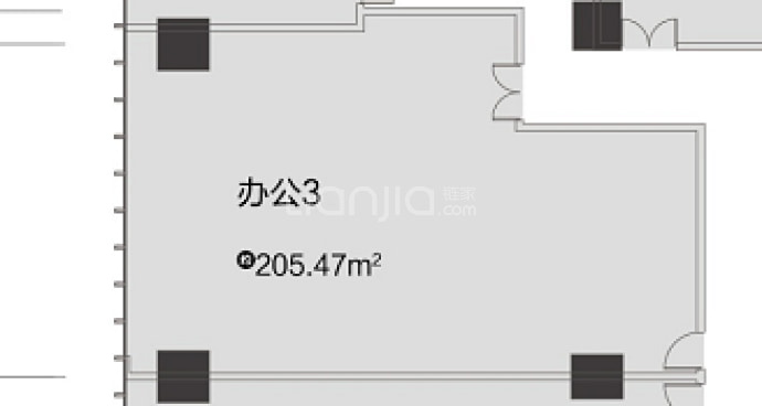 君临国际--建面 205.47m²