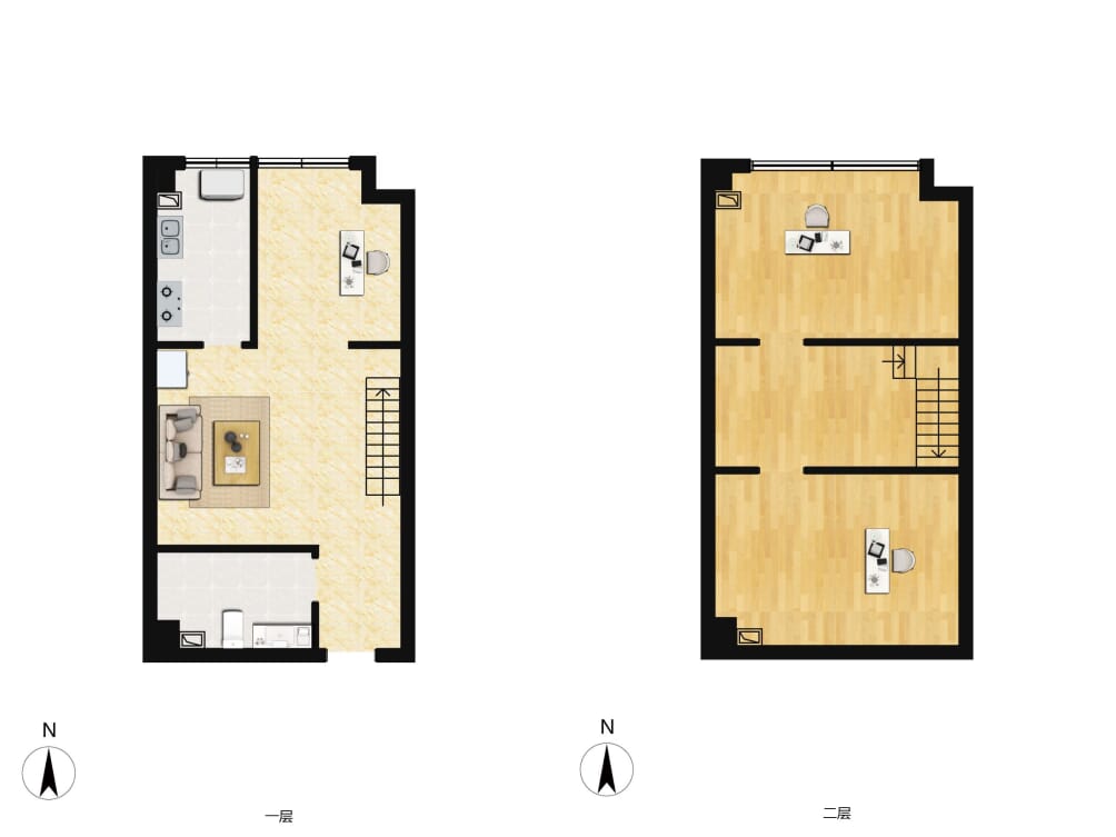 经典西悦城户型图(链家网)