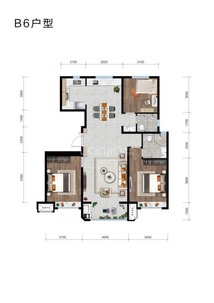 当代辰悦MOMA--建面 126m²