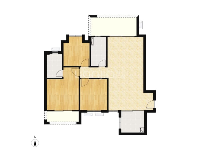 兴进•漓江壹号--建面 99m²